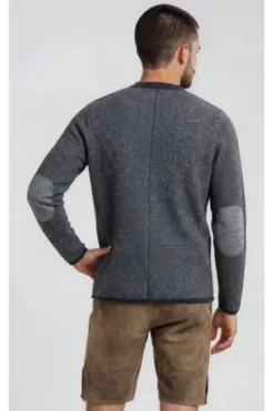 SPIETH & WENSKY Strickjacke Felicio nachtblau