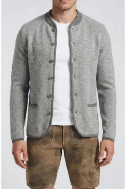 SPIETH & WENSKY Strickjacke Felicio anthrazit