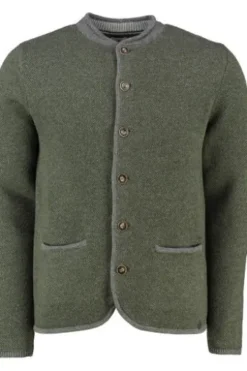 SPIETH & WENSKY Strickjacke Felicio oliv