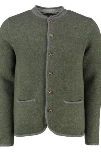 SPIETH & WENSKY Strickjacke Felicio oliv