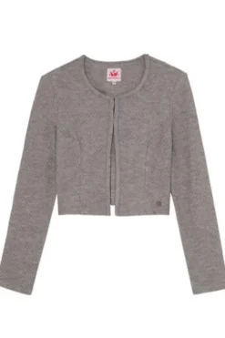 SPIETH & WENSKY Strickjacke hellgrau Filsen
