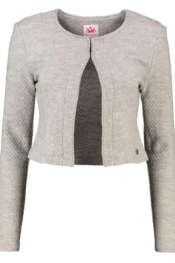 SPIETH & WENSKY Strickjacke hellgrau Filsen