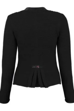 SPIETH & WENSKY Strickjacke Malta schwarz