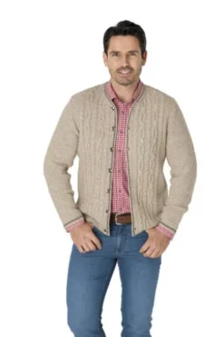 SPIETH & WENSKY Strickjacke Nordrup beige