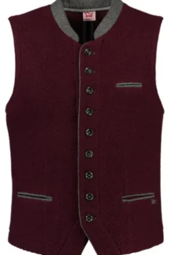 SPIETH & WENSKY Strickweste Knaller bordeaux
