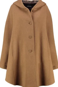 STEINBOCK Cape camel in hochwertiger Doubleface-Woll-Mixqualität