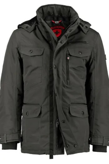 WELLENSTEYN Cheester Winter Jacke blackarmy