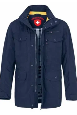 WELLENSTEYN Chester Jacke CHES-544 dunkelblau