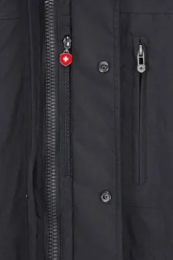 WELLENSTEYN Golf-Jacke GJ-44 schwarz Winddicht, wasserdicht,atmungsaktiv