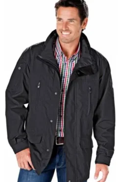 WELLENSTEYN Golf-Jacke GJ-44 schwarz Winddicht, wasserdicht,atmungsaktiv