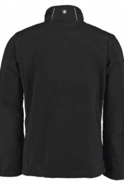 WELLENSTEYN Jet-Fleece-Sport-Jacke JJS-10 black/black windabweisend, wasserabweisend, atmungsaktiv