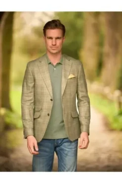 WELLINGTON OF BILMORE Sakko London SO green check kariert