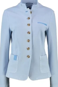 WHITE LABEL Jersey-Janker hellblau
