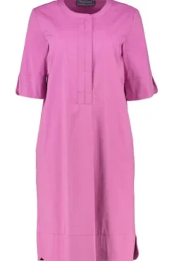 WHITE LABEL Kleid pink Kurzarm